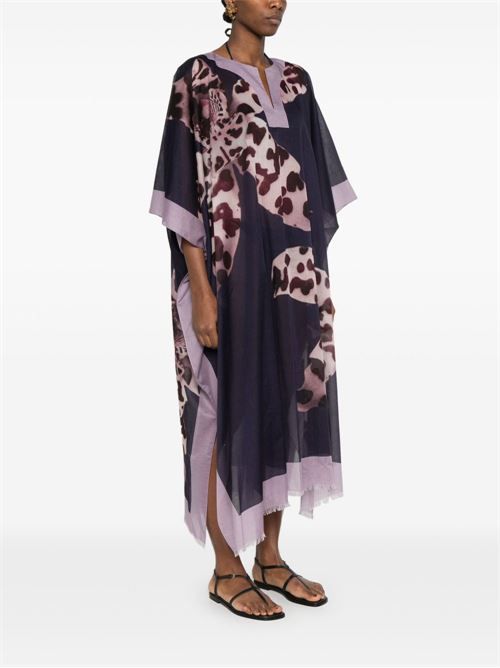 DRIES VAN NOTEN プリントカフタンドレス 送料無料 - メルカリ