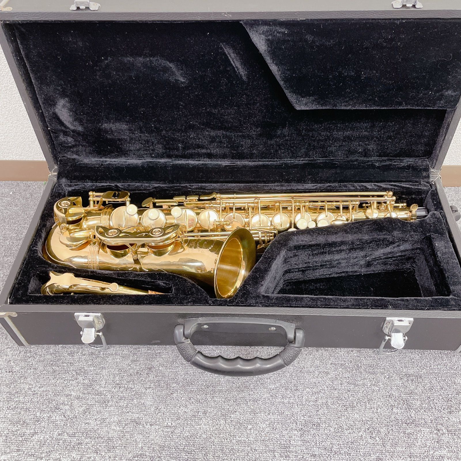 Mavis アルトサックス 彫刻あり 管楽器 セミハードケース メイビス