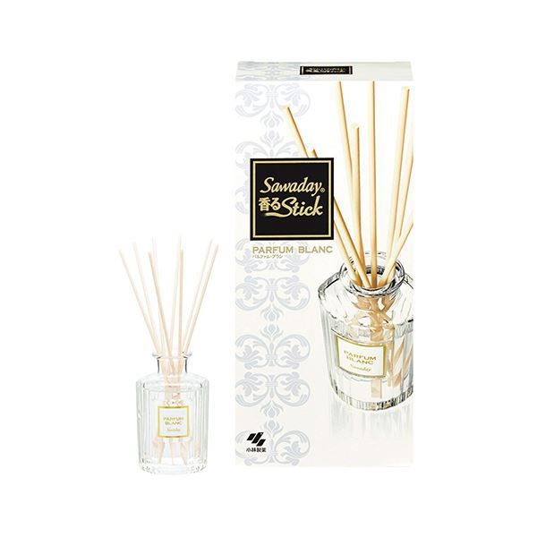 まとめ 小林製薬 Sawaday 香るスティックパルファム ブラン 本体 70ml 1セット ×10セット