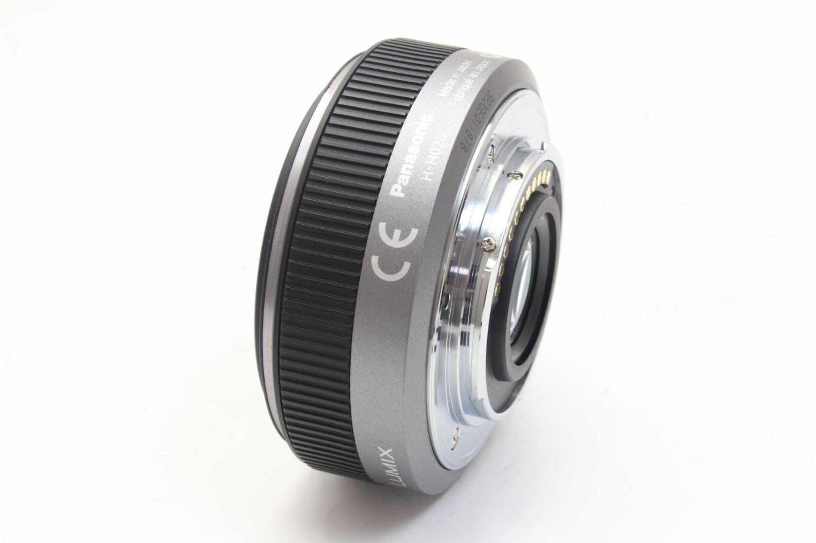 ☆中古美品 パナソニック Panasonic H-H020A-S LUMIX G 20mm/F1.7 II シルバー☆ 中古 良品 パナソニック LUMIX G 20mm F1.7 II ASPH. [H-H020A