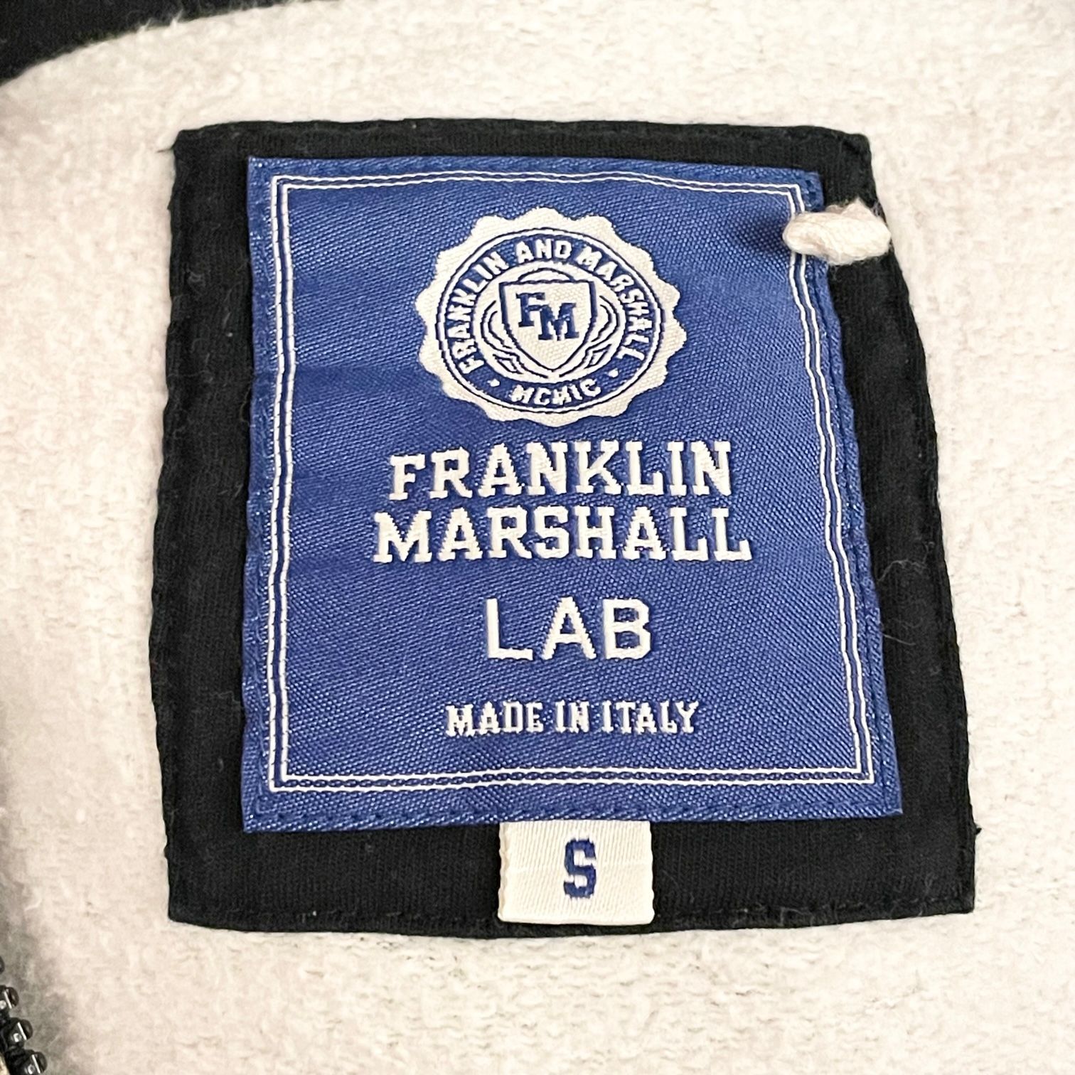 MADE IN ITALY製 FRANKLIN MARSHALL LAB パッチワークプリント 