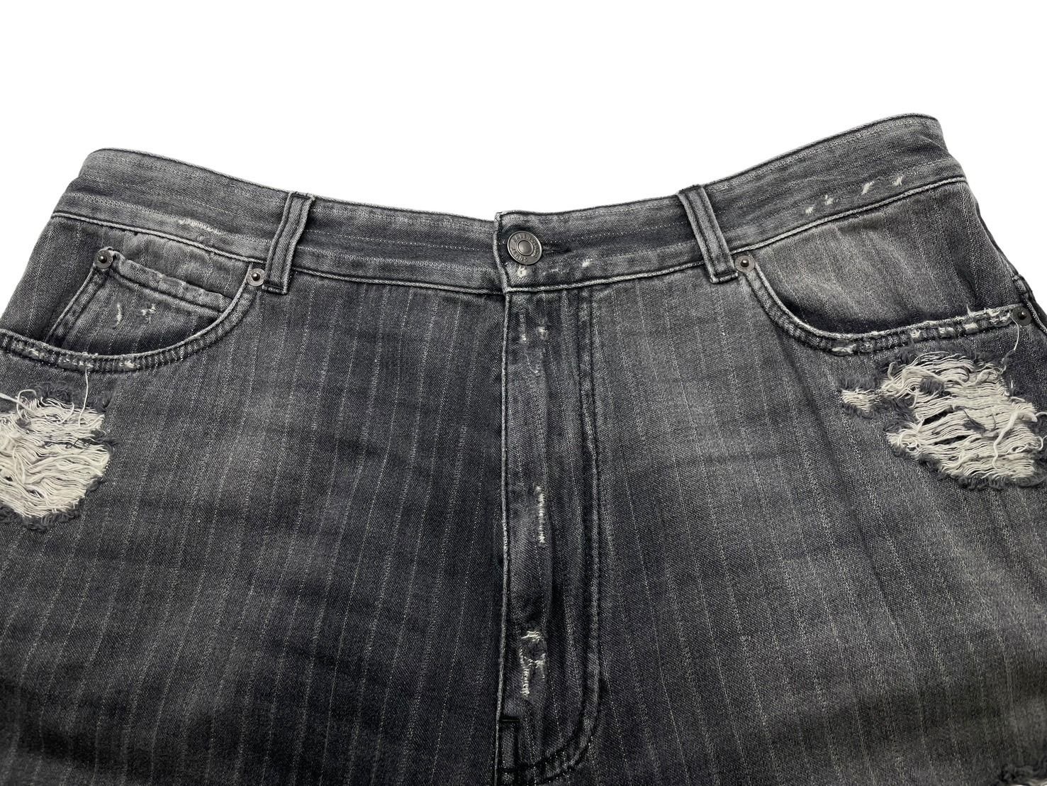 新品未使用 BALENCIAGA バレンシアガ ラージバギー デストロイ ピン