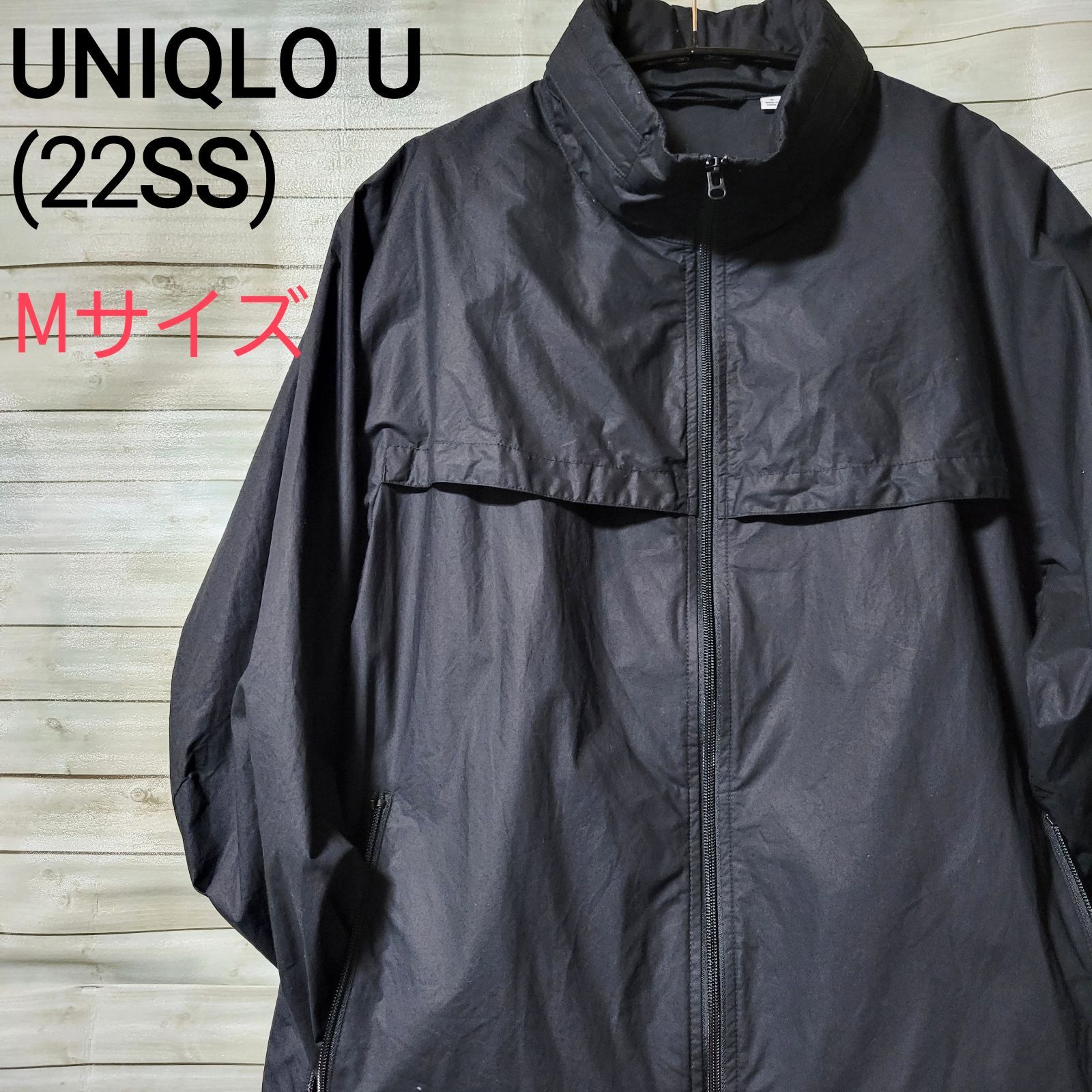 値引 UNIQLO U オーバーサイズフーデッドブルゾン lavanderiaecology