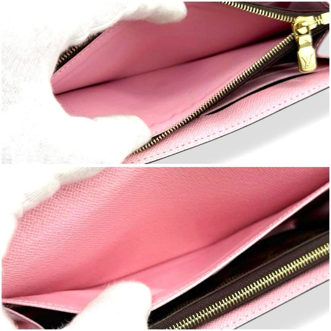 使用わずか ルイヴィトン 長財布 ポルトフォイユサラ スタッズ IC cr13