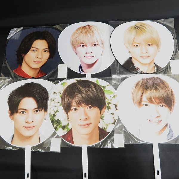 King&Prince CONCERT ～L&～ 団扇 6枚セット ae キンプリ King&Prince 平野紫耀 ジャンボ うちわ 6枚 セット