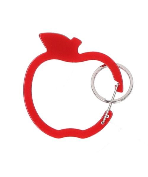 再販 カラビナ キーホルダー ミルクフェド MILKFED APPLE CARABINER 103231054008 キーリング アップル 緑  グリーン 黄緑 りんご リンゴ 林檎 バッグチャーム キーチェーン ブランド 可愛い おしゃれ milkfed