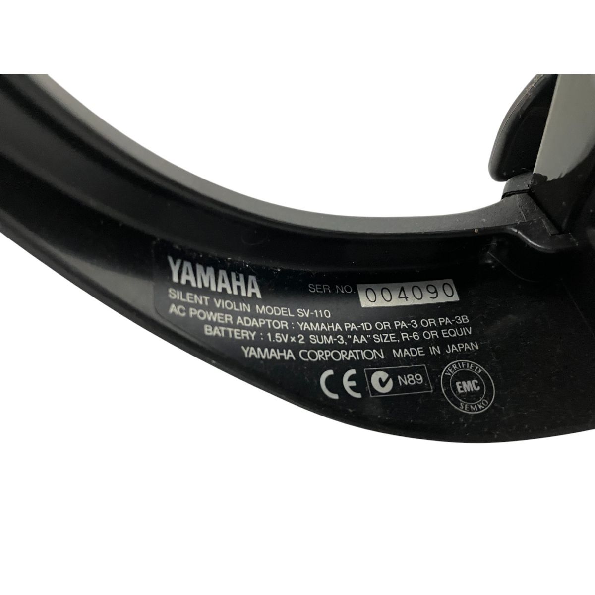 ヤマハ　サイレントバイオリン　SV110 中古】YAMAHA サイレントバイオリン SV-110
