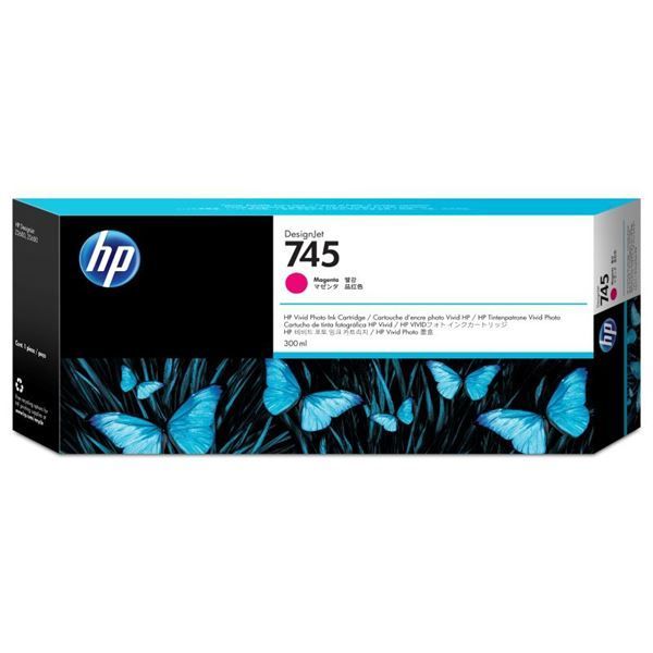 HP（Inc.） HP745 インクカートリッジ マゼンタ 300ml F9K01A