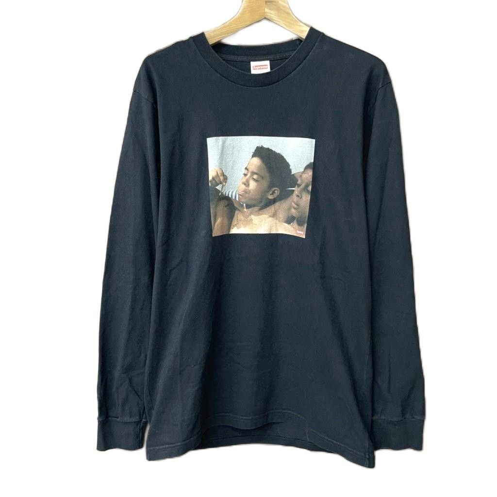 Supreme ブラック 長袖カットソー S I3A4VeN0Ontzk82gQylPnVrHXaEbe4
