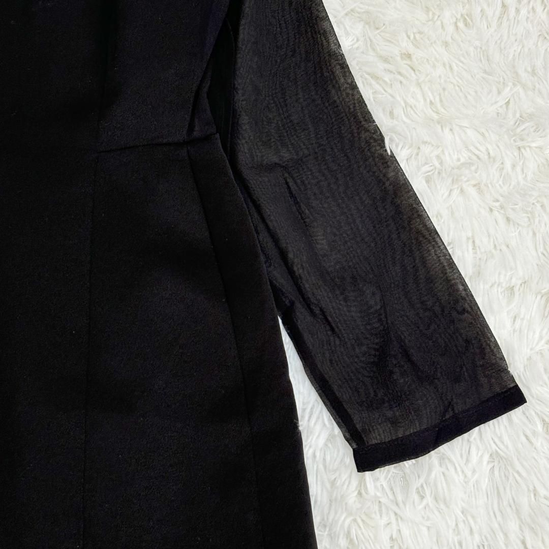 レース切替ロングドレスワンピース