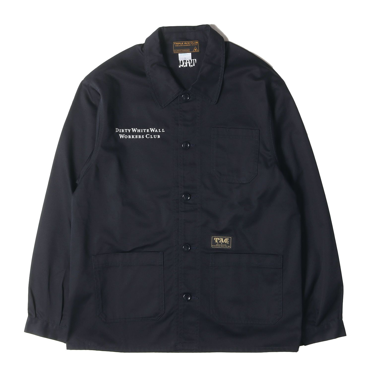 【美品】aLORS アロー　ブルゾン　ガビ　ダークネイビー 美品】aLORS アロー ブルゾン ガビ ダークネイビー ユナイテッド