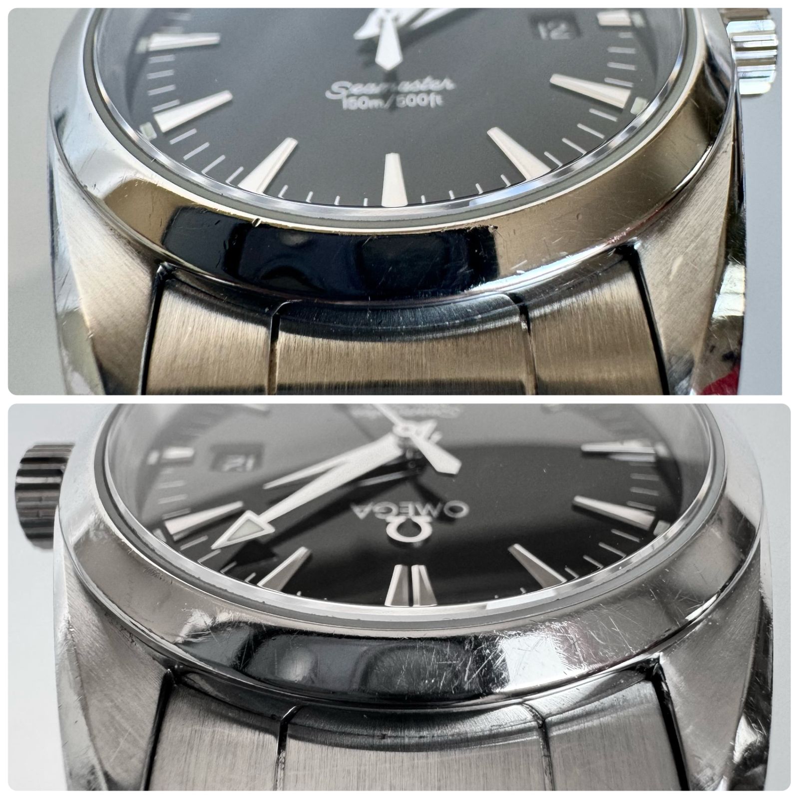 オメガ　シーマスター　アクアテラ　2518.50 中古)OMEGA オメガ シーマスター アクアテラ クォーツ 36mm