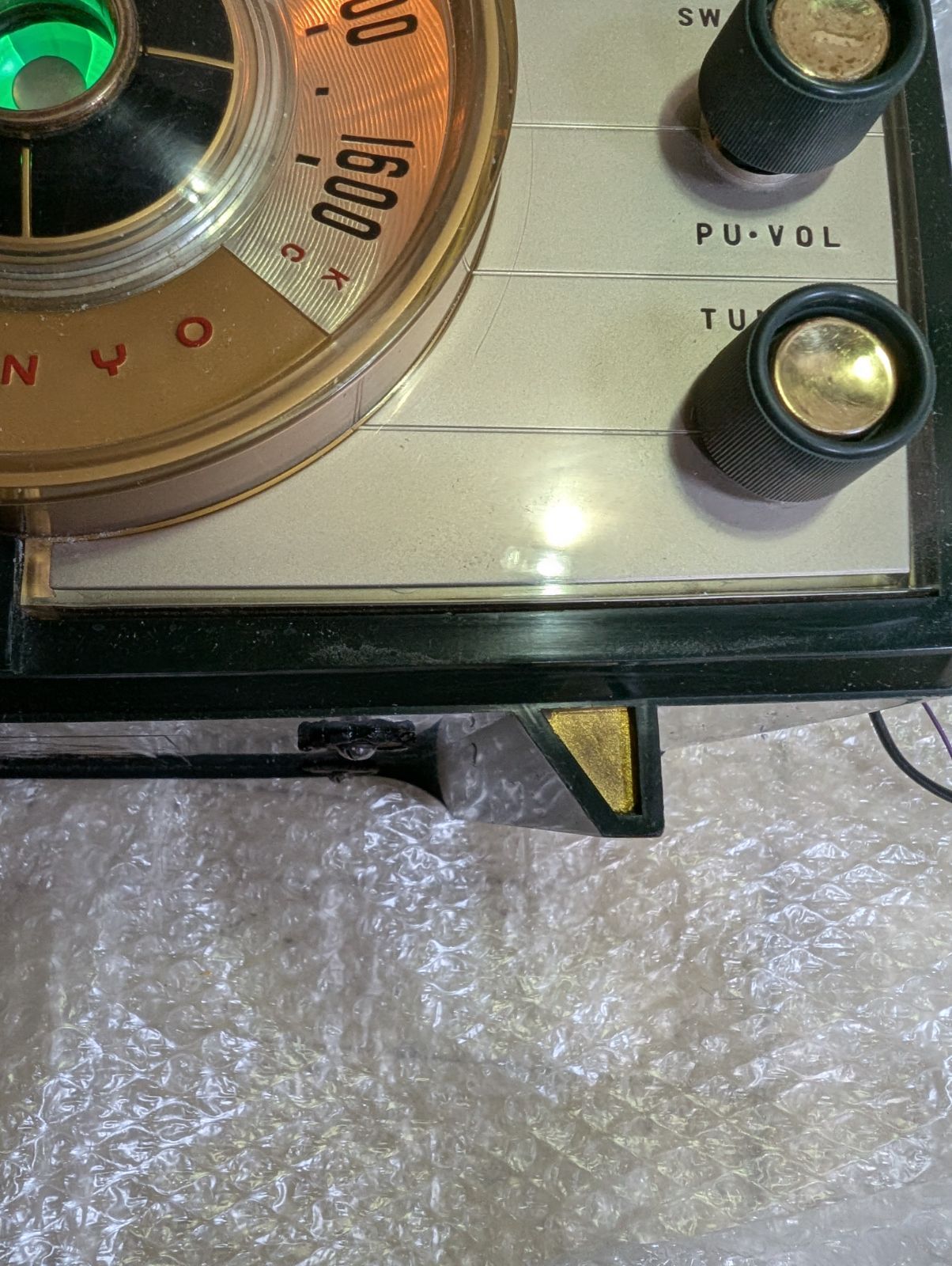 サンヨーSS-70 真空管ラジオ bluetooth 昭和レトロ マイラジオ - メルカリ