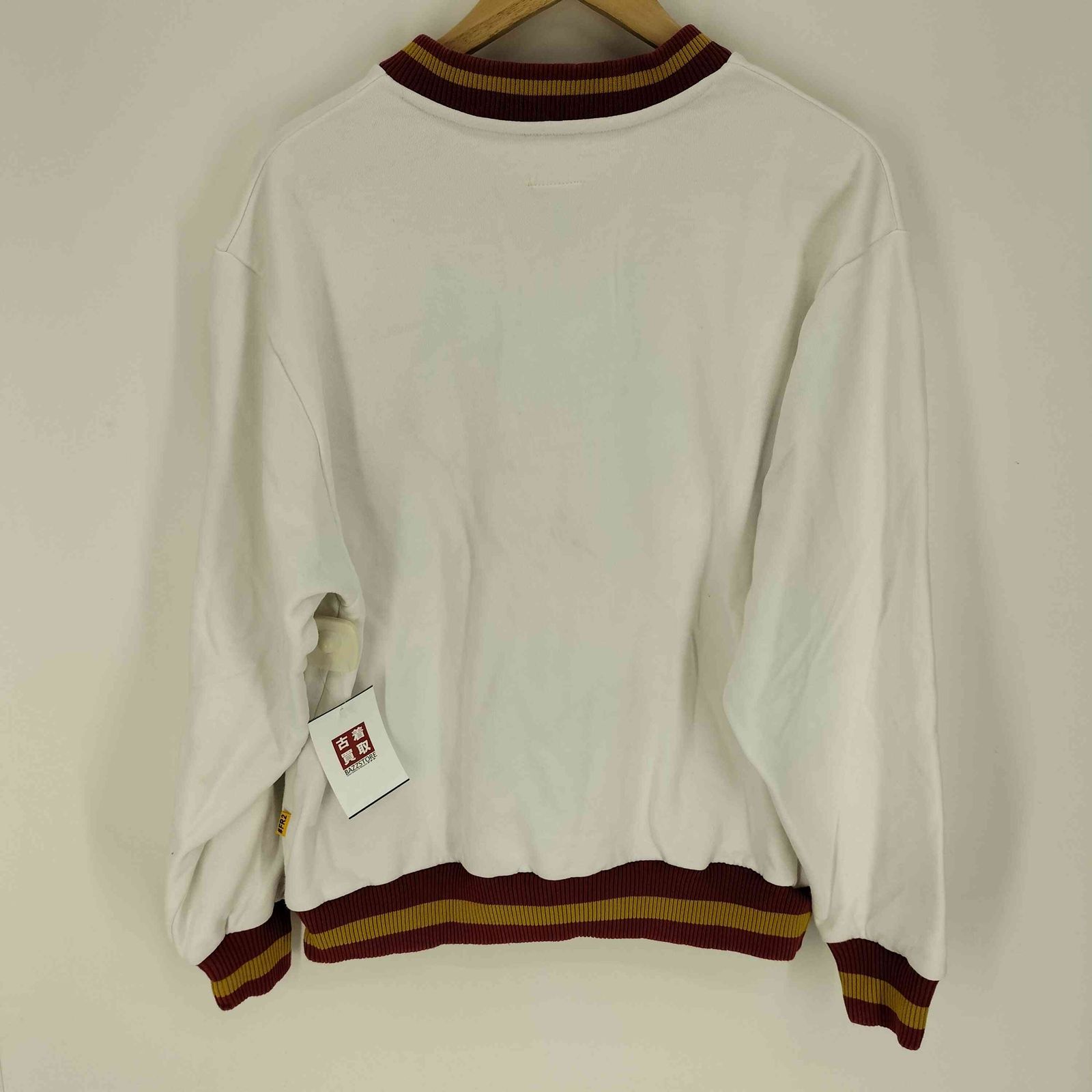 エフアールツー FR2 V-neck Line Rib Sweatshirt Vネック ライン リブ 