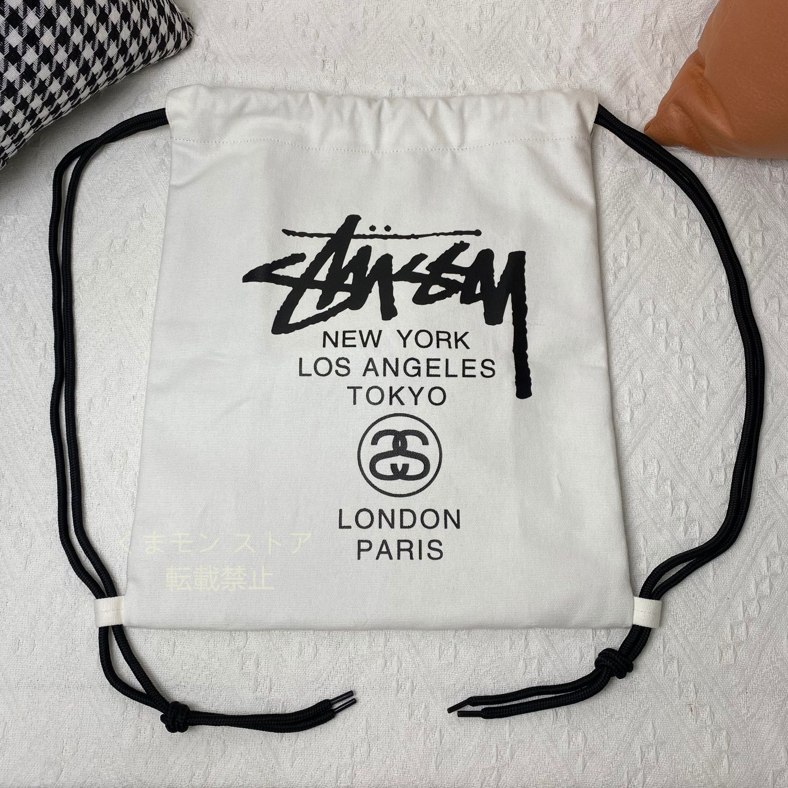 STUSSY ステューシー エコバッグ ナップザック ステューシー