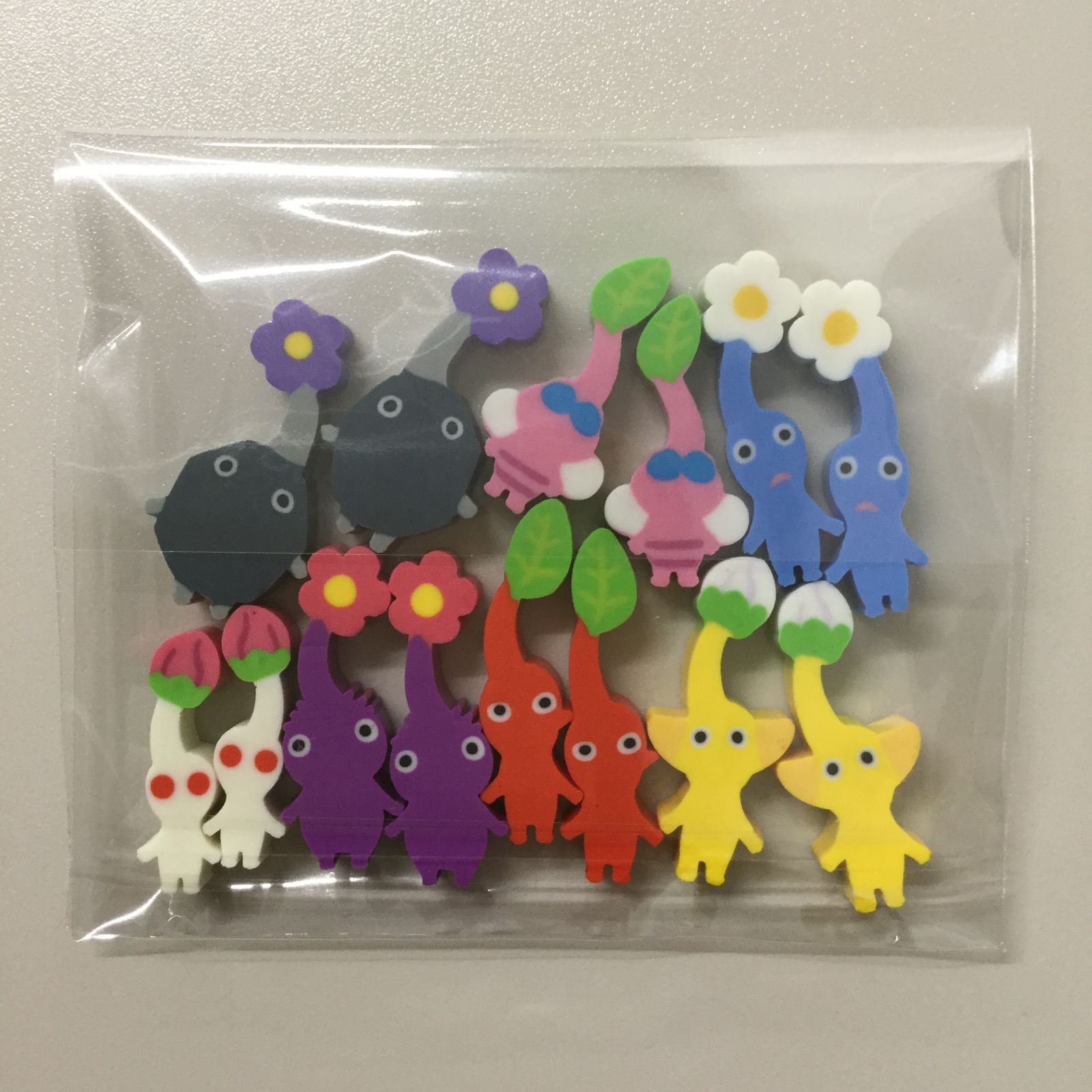 g020【新品・未使用品】ピクミン3 デラックス つめつめ消しゴム