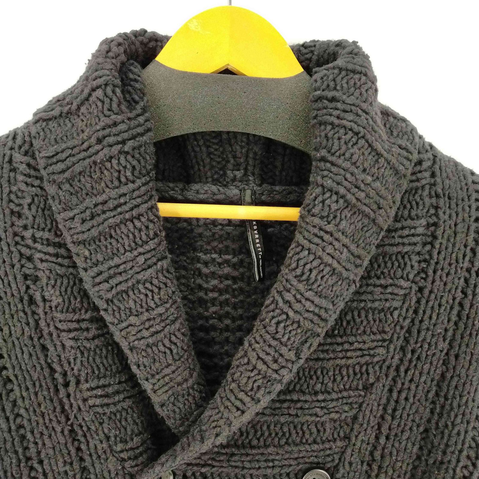 ★未使用★ブラックバレット バイニールバレット カーディガン ブラックバレットバイニールバレット BLACKBARRETT by neil
