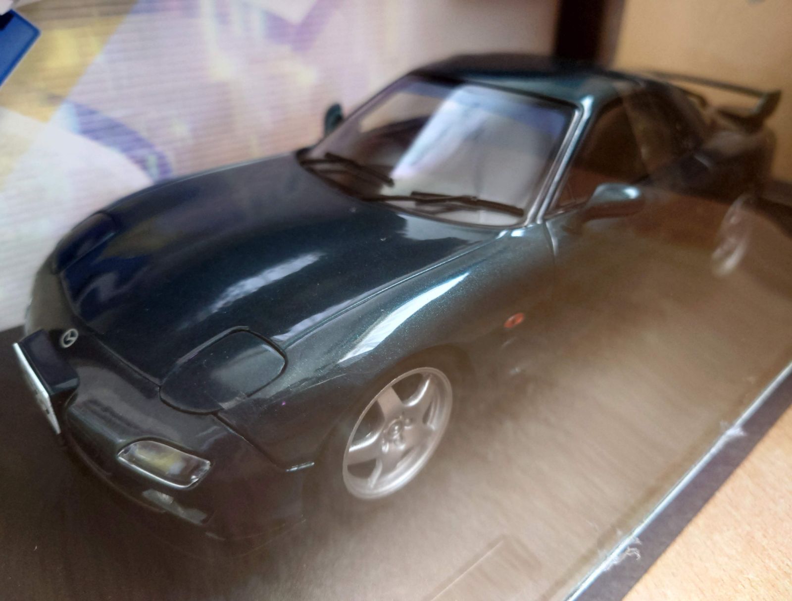 1/18 マツダ RX-7 FD3S 1994 ブルー ソリド製ミニカー Amazon | ソリド 1/18 マツダ RX-7 FD3S RS 1994 ブルー SOLIDO