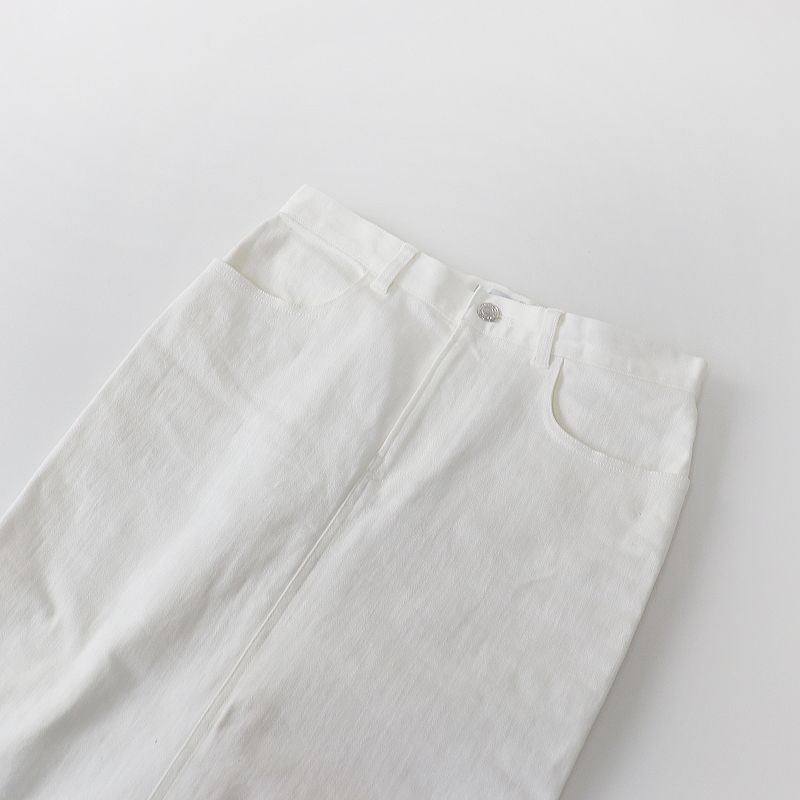 L'Appartement Lisiere White Denim スカート - メルカリ