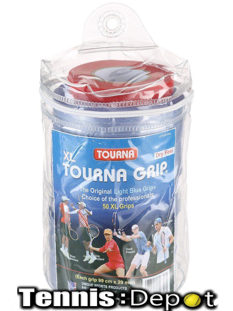 50本入 トーナ グリップ ドライ XL オーバーグリップ 50本入り Tourna Grip DRY XL Overgrip 50 99cm×29mm