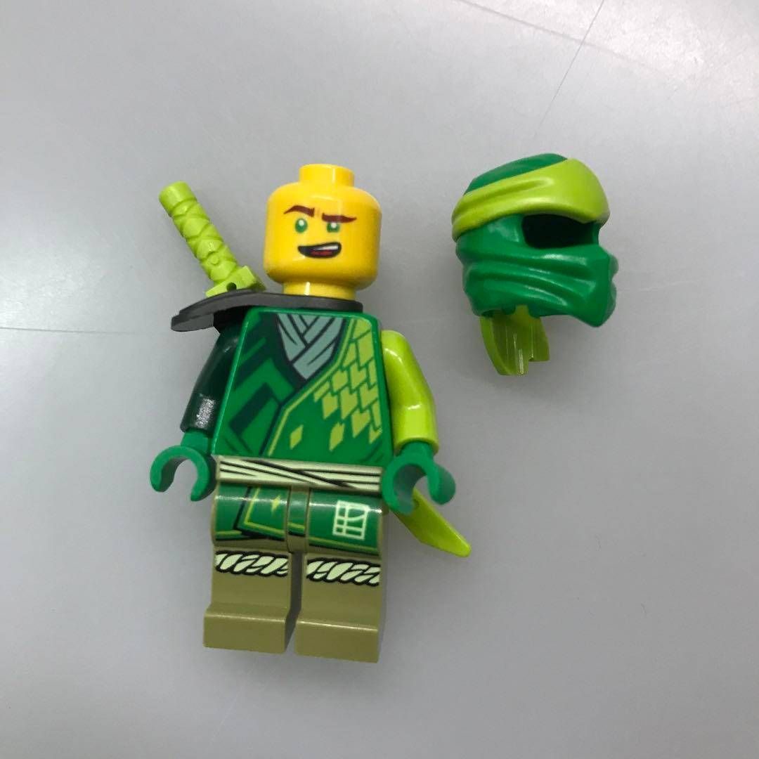 正規品 LEGO レゴ ニンジャゴー ミニフィグ ロイド NH-290 ※忍者 NINJAGO 71757 緑色の刀 かたな 361 - メルカリ