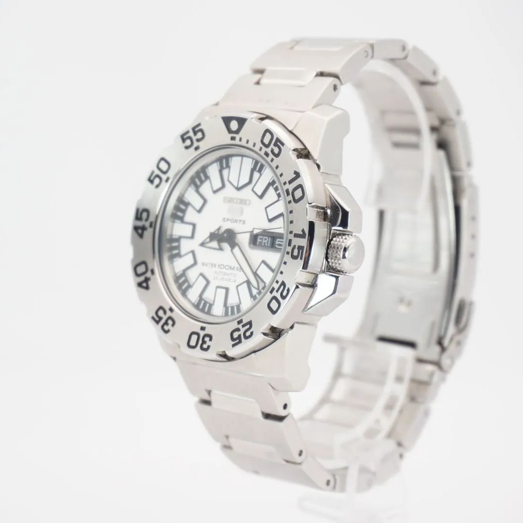 稼動品 セイコー SEIKO 5 スポーツ 7S36-03D0 自動巻き デイ