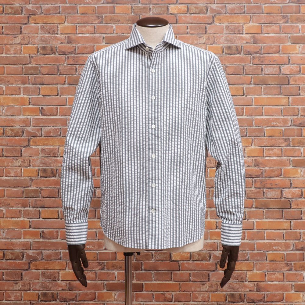 春夏|GIANNETTO|43cm|イタリア製 シャツ
