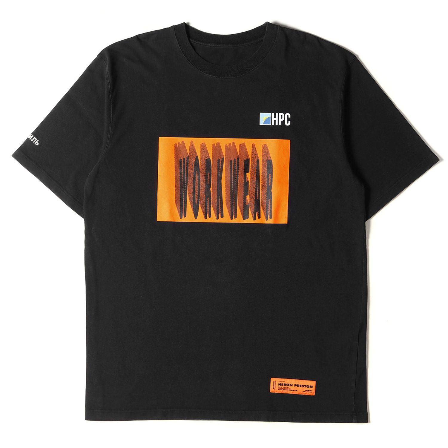 HERON PRESTON ヘロン プレストン Tシャツ サイズ:M グラフィック