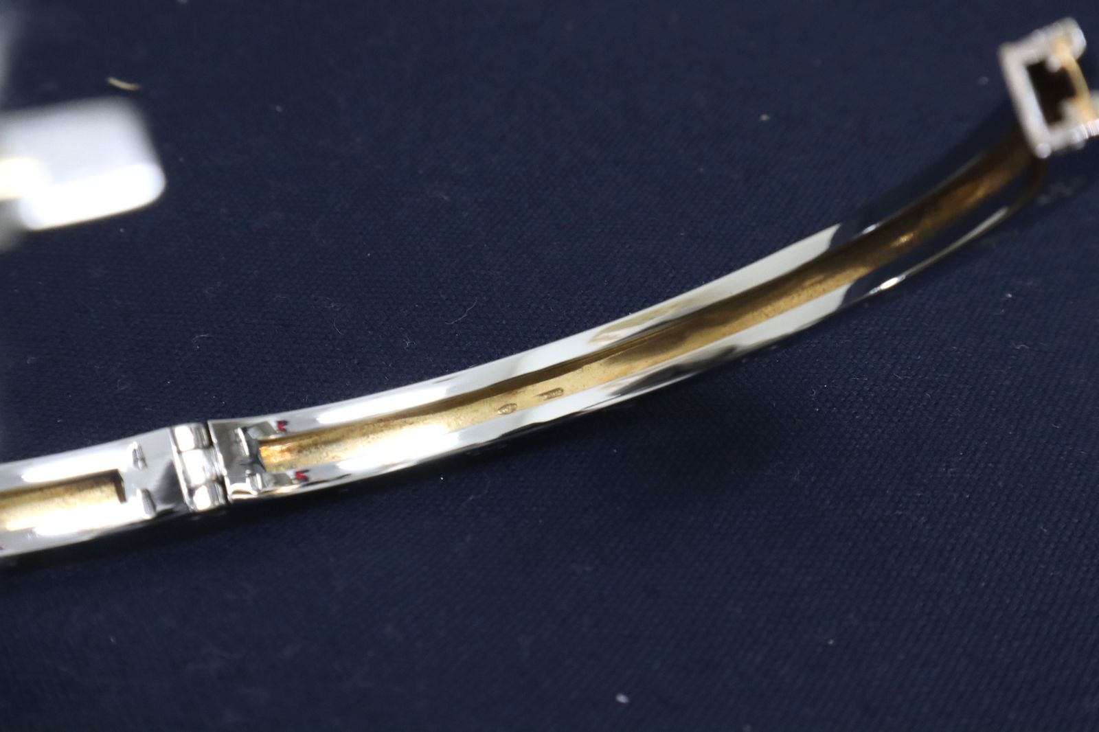 BVLGARI B-zero1 Au750 ステンレスバングル 16号 BVLGARI - ブルガリ BVLGARI バングル レディース メンズ
