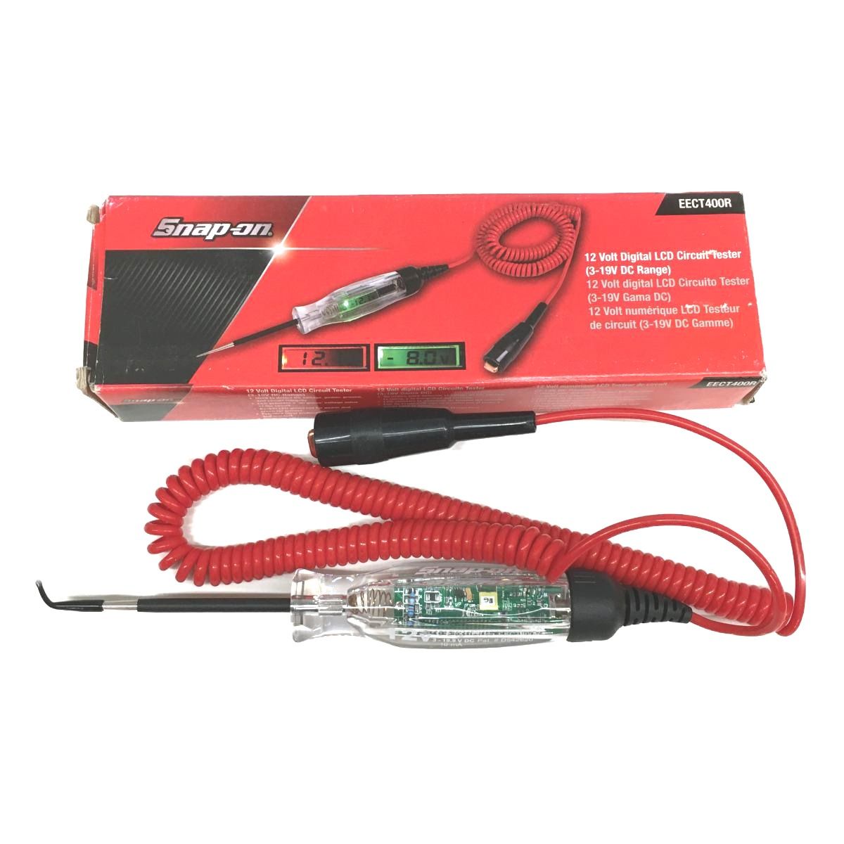 スナップオン Snap-on 検電 ペン テスター 人体アース EECT201BL - 工具