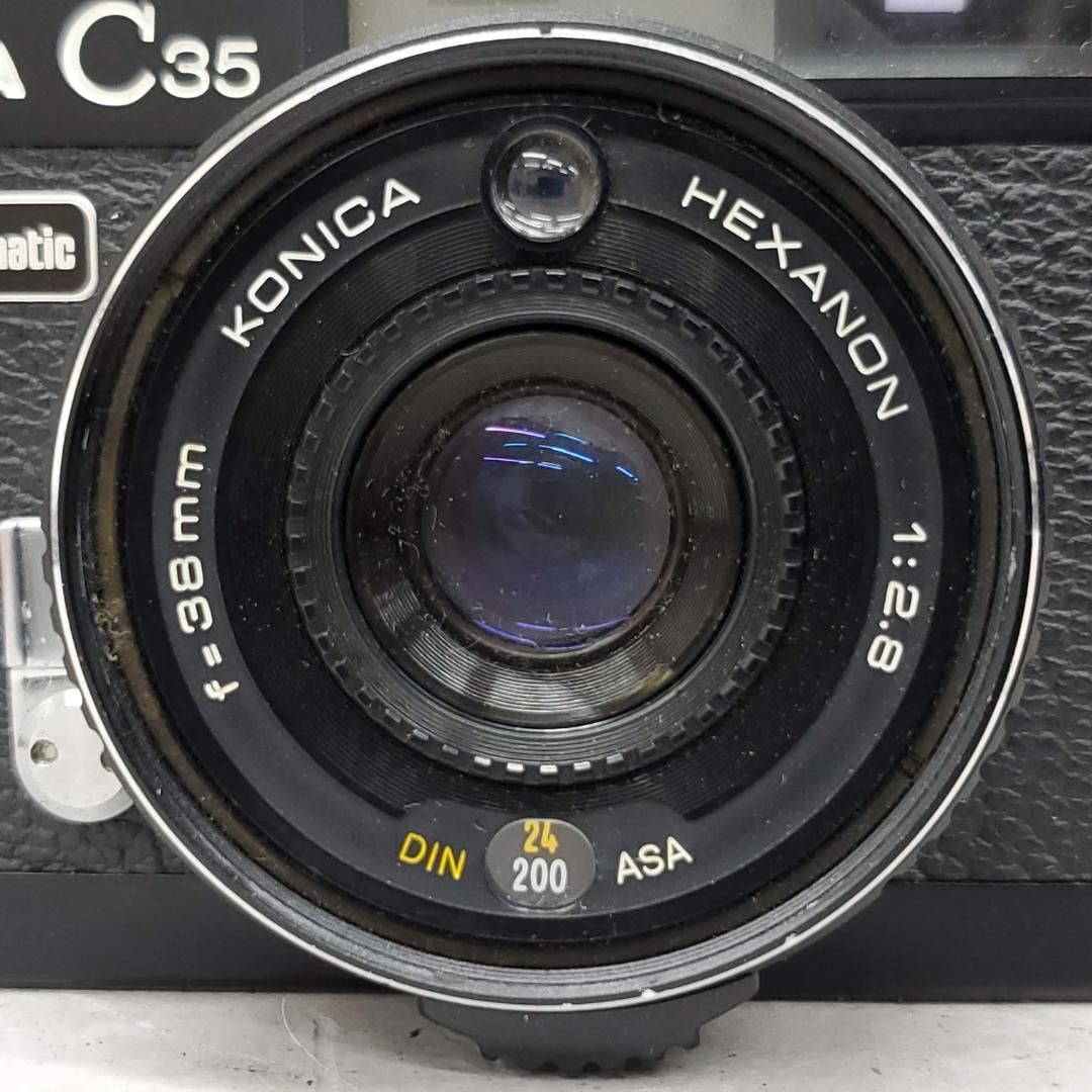 【動作確認済】 KONICA C35 F0821-11ID p 動作確認済】KONICA C35 Flash matic F0821-11ID - メルカリ