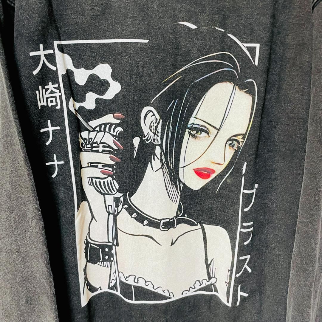 バンド NANA ②スウェット ロンT 長袖 新品未使用 ブラック 漫画 L XL XXL 個性的 レア ハイセンス トレンド 新品未使用 古着好き  彼氏 お父さん 弟 男性 アニメ 映画 サブカル - メルカリ