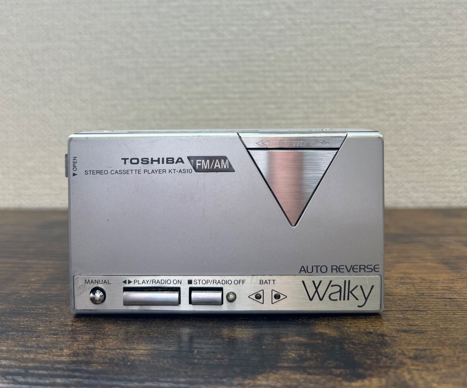 廃盤希少品】TOSHIBA 東芝 Walky ウォーキー KT-AS10 ポータブル