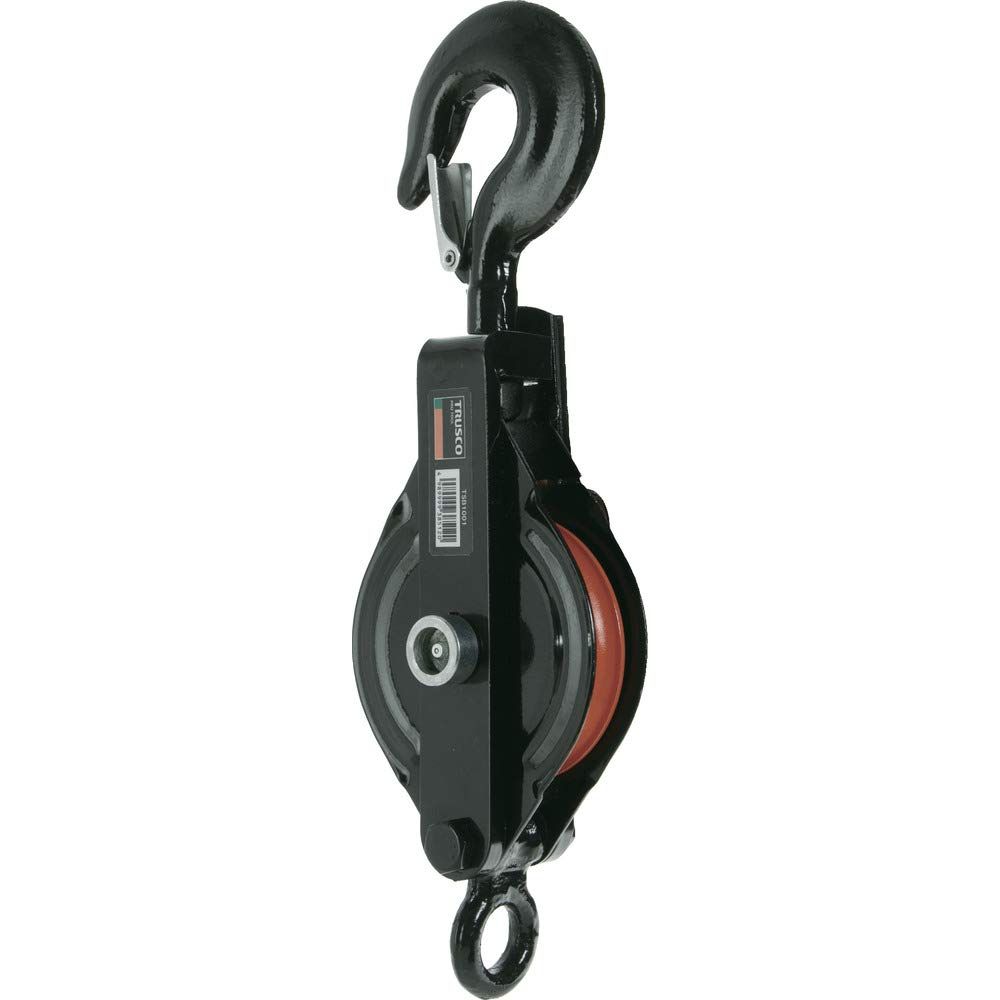 新品 TRUSCO(トラスコ) 強力型滑車一車スナッチ フック型75mm TSB0751