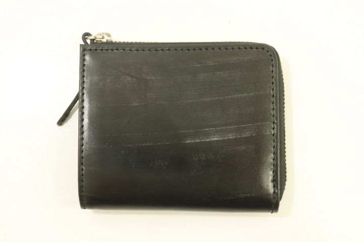 SLOW-CO メンズ財布 -- 財布 SLOW-CO -- 黒 ブラック レザー