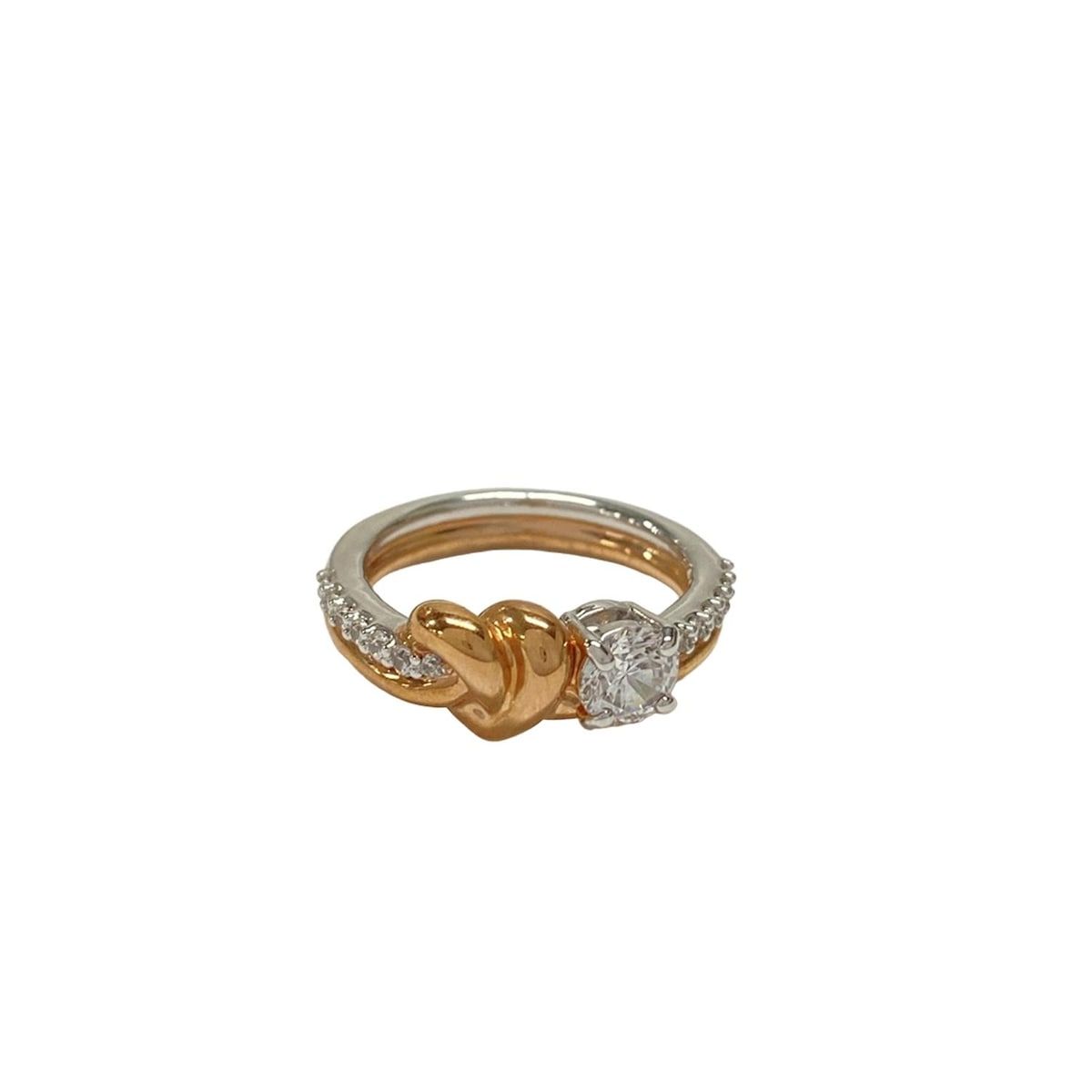 SWAROVSKI(スワロフスキー) リング 52美品 - ピンクゴールド