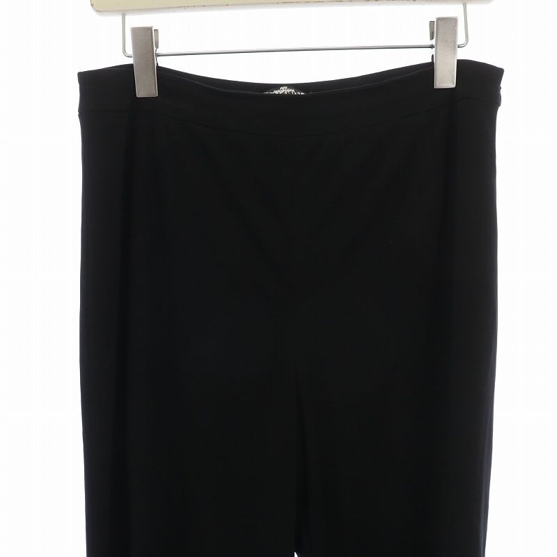 レオナール LEONARD FASHION スラックスパンツ 73 黒 /BM 楽天市場  