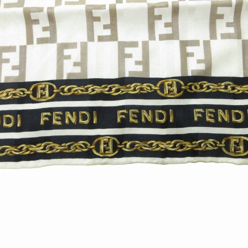 FENDI ズッカ 総柄 ストール FENDI FENDI(フェンディ) ズッカ柄 マフラー ストール