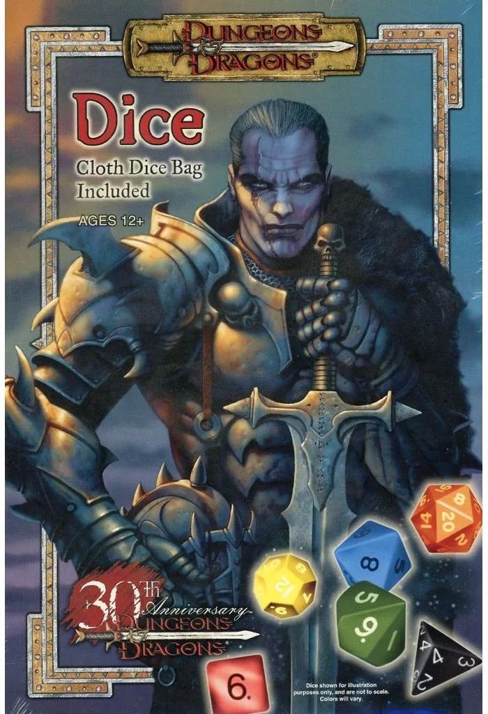 ボードゲーム Dungeons ＆ Dragons アクセサリー Dice 30th Anniversary