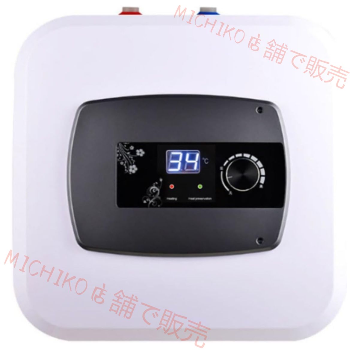 電気温水器家庭用温水器 110V 小型電気温水器30L 瞬間給湯器 35℃~75℃調節可即刻の熱湯ヒーター 電気温水ヒーター電気タンクレスタンクレス設計で省スペースです付けやすい 住宅向け キッチン 洗面台に適用 住宅向け キッチン バスルーム 洗面台に適用