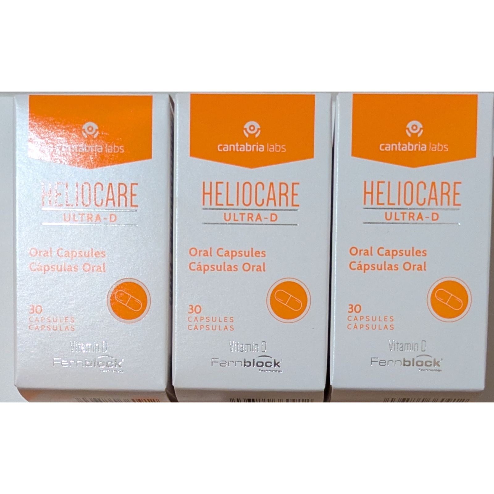 最新版 HELIOCARE ヘリオケア ウルトラD 30錠 3箱 翌々日着