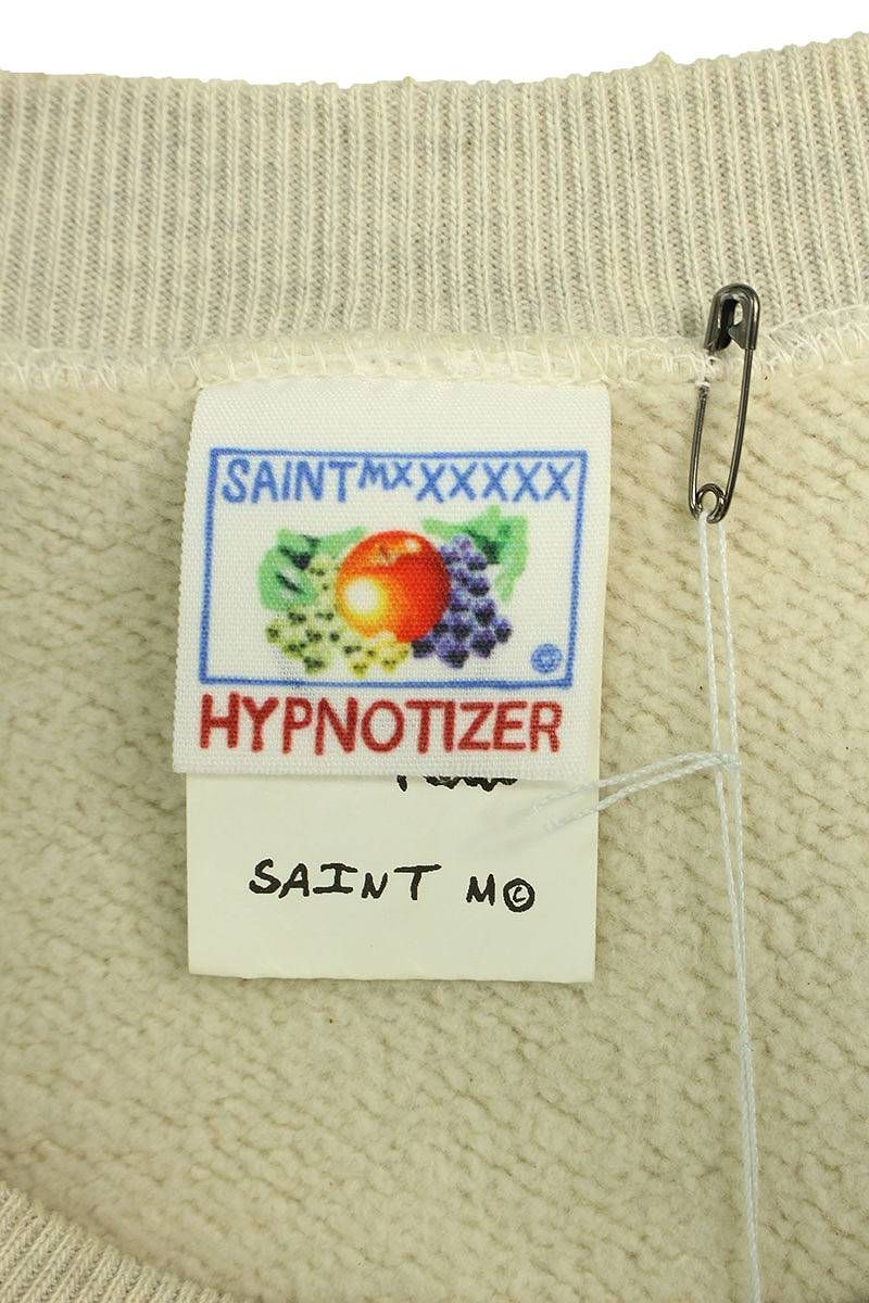 セントマイケル SAINT MICHAEL 23AW SM-A23-0000-018 ヴィンテージ加工MX6プリントスウェット メンズ L