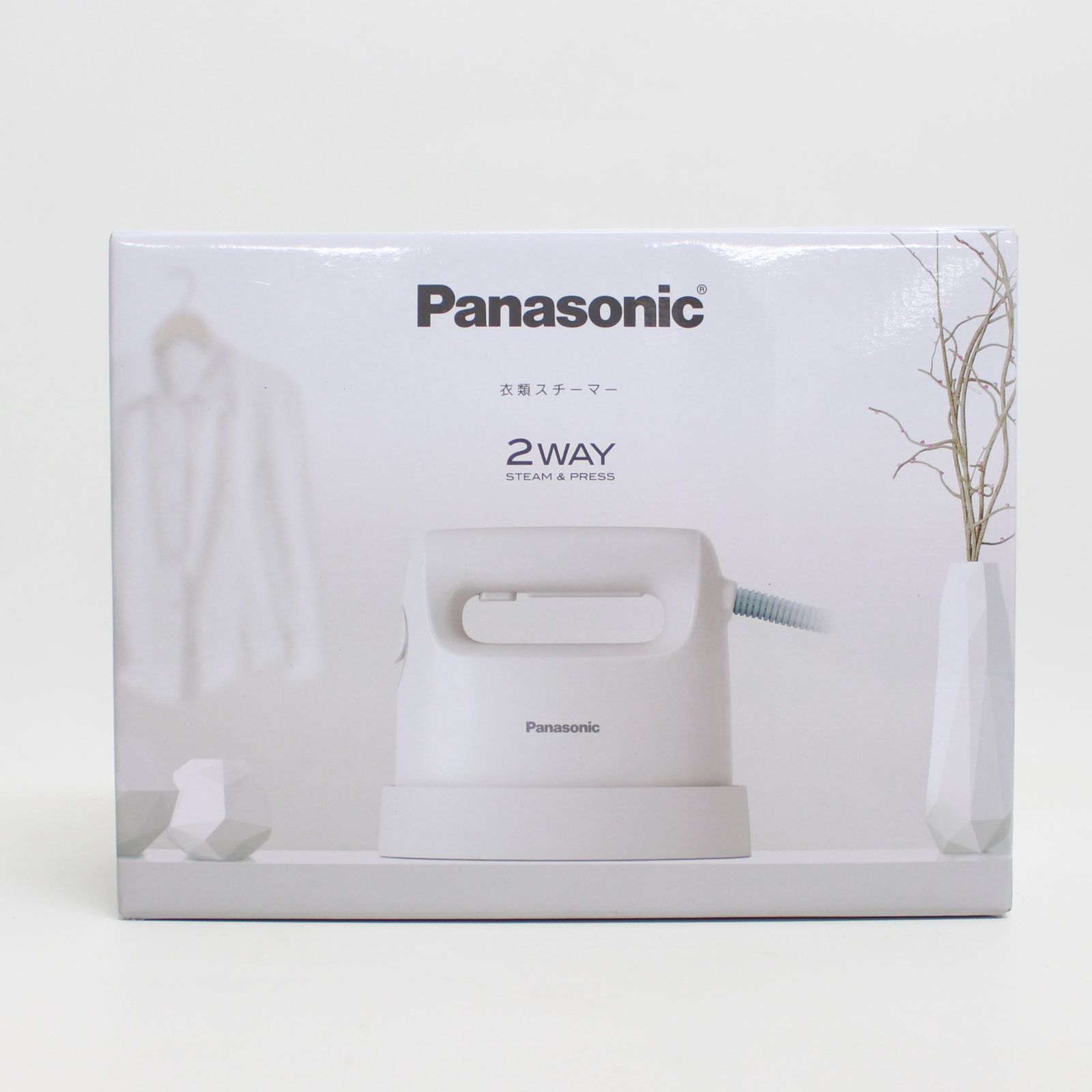 オープニング大放出セール Panasonic NI-FS420-W WHITE 衣類スチーマー
