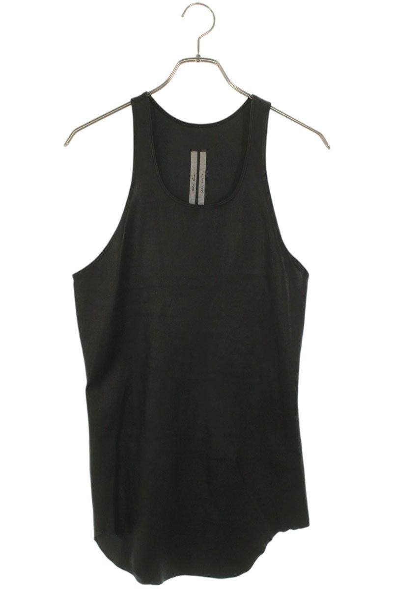 リックオウエンス 24SS RU01D3191-LS レザータンクトップ メンズ 46