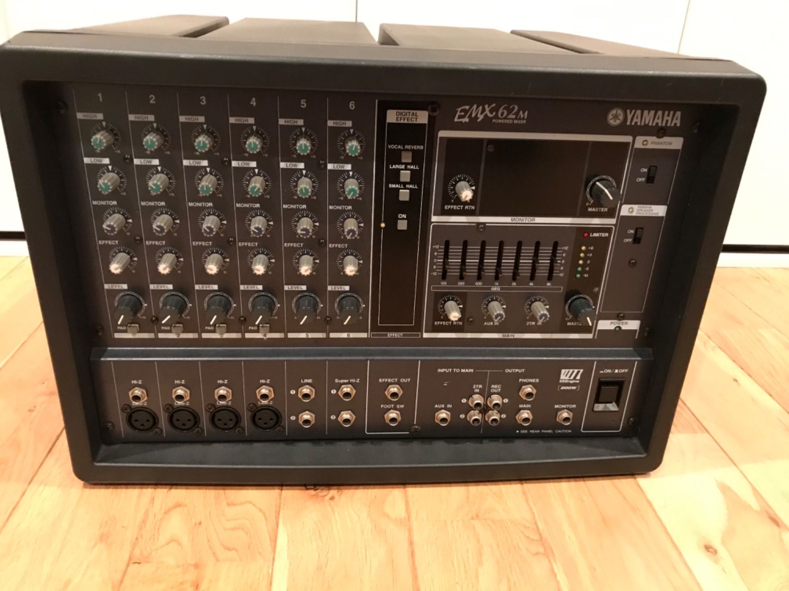 ヤマハEMX62M 6ch パワードミキサー中古 - メルカリ