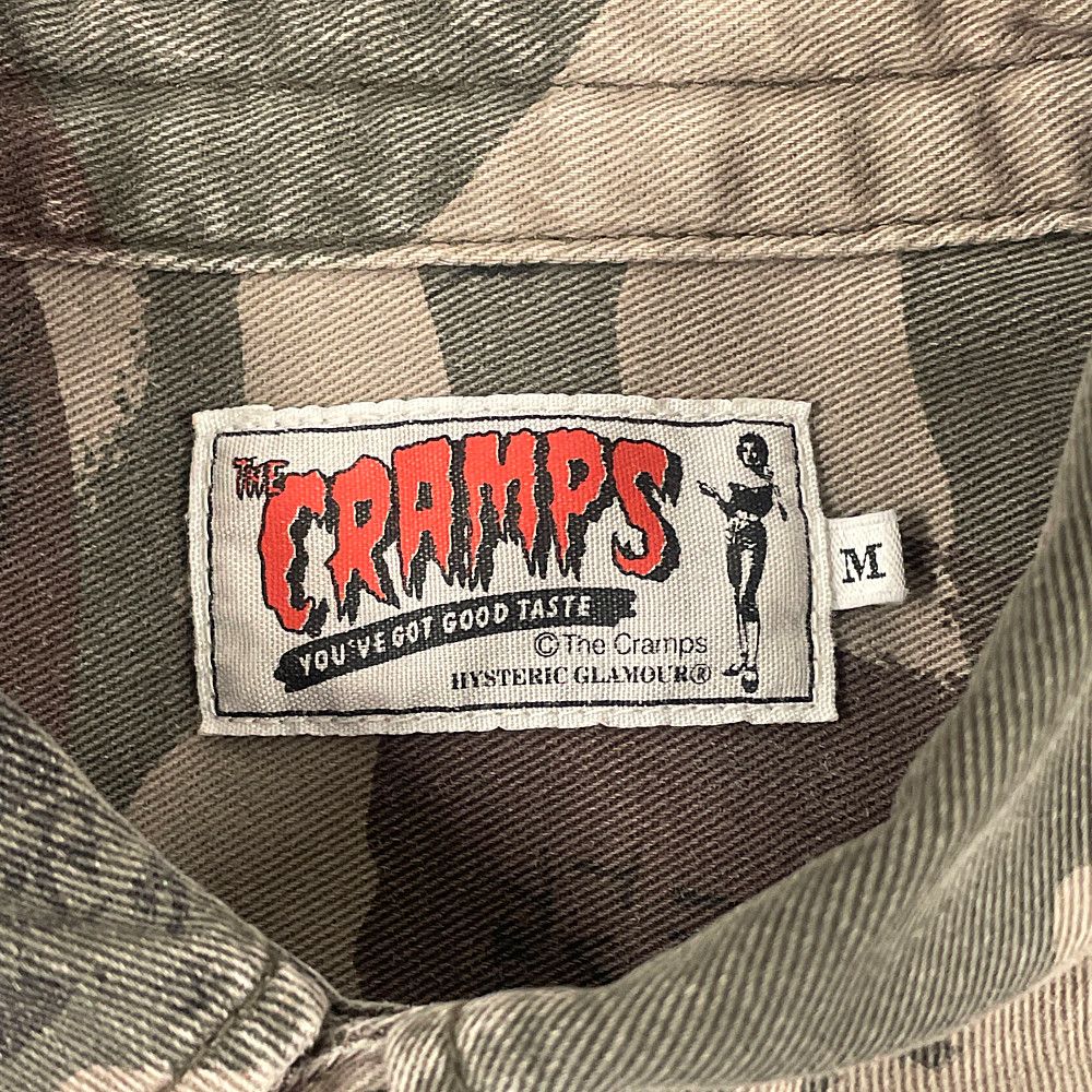 ヒステリックグラマー cramps 長袖 クリアランス シャツ