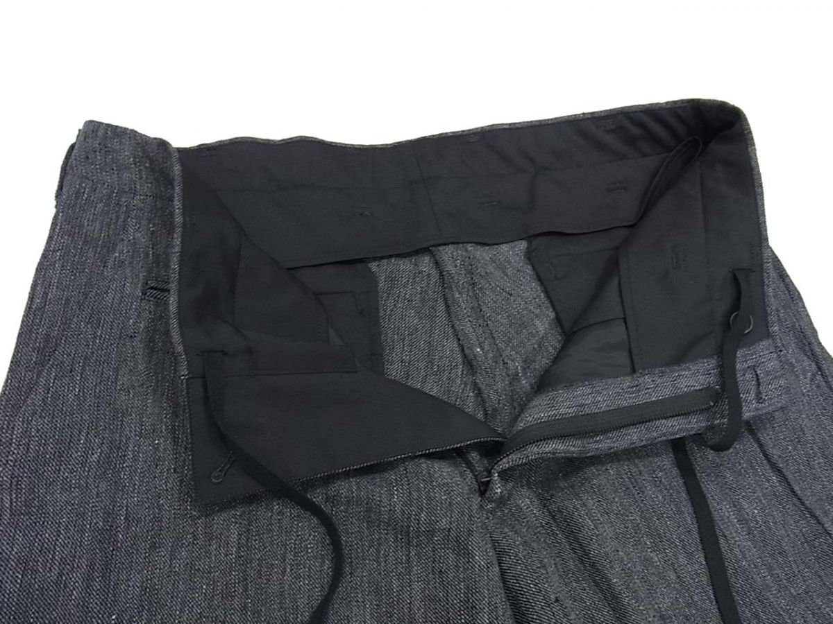 リネンツイル ワイドパンツ