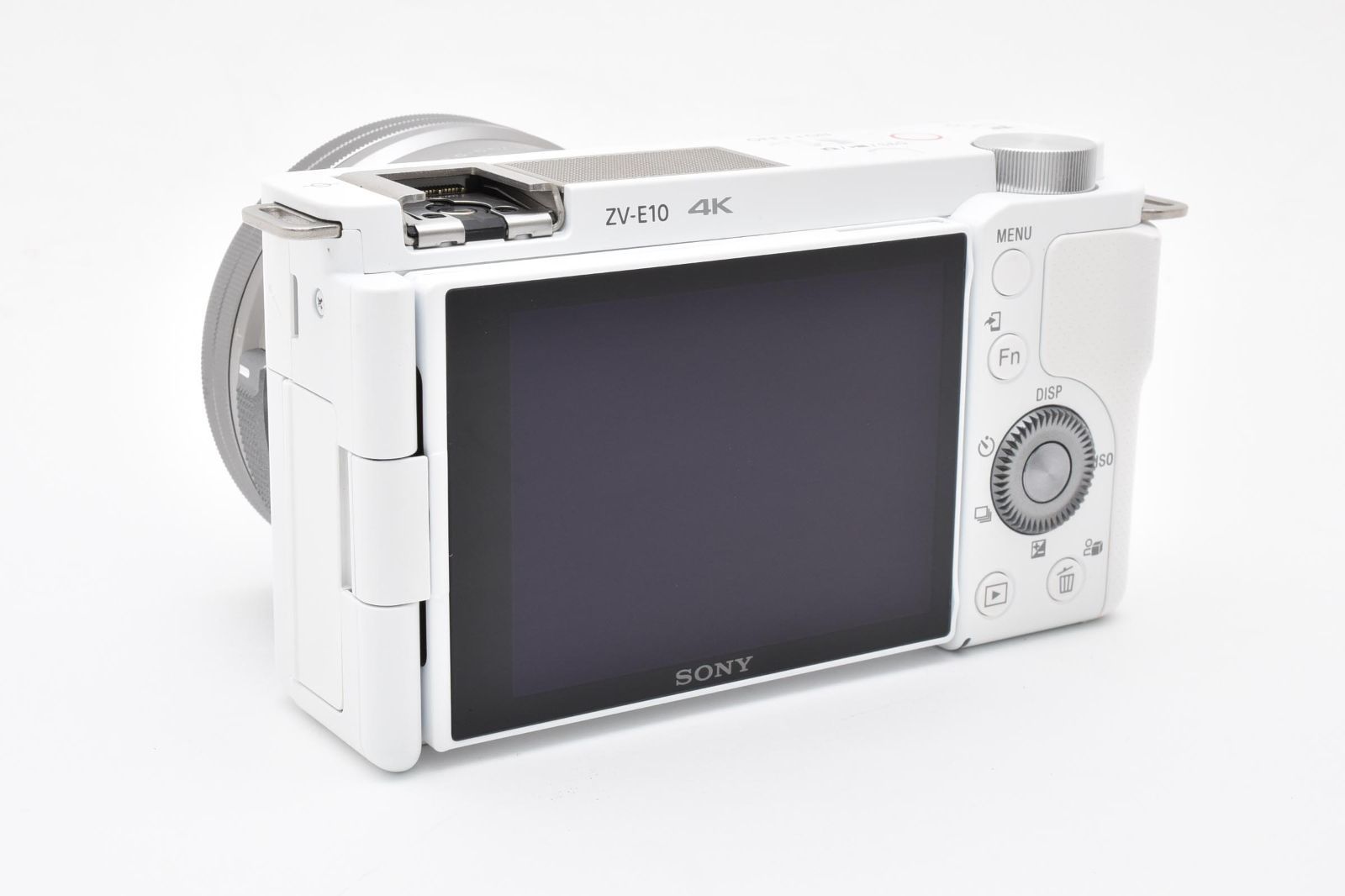 SONY ZV-E10ホワイトパワーズームレンズキット ACC-TRW付 VLOGCAM ZV-E10 II パワーズームレンズキット ミラーレス一眼カメラ