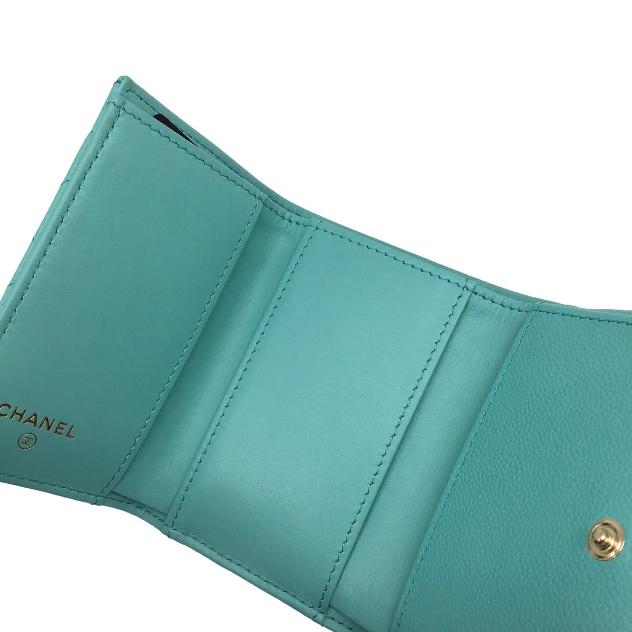 CHANEL　スモールウォレット CHANEL シャネル コンパクトウォレット スモールウォレット 三