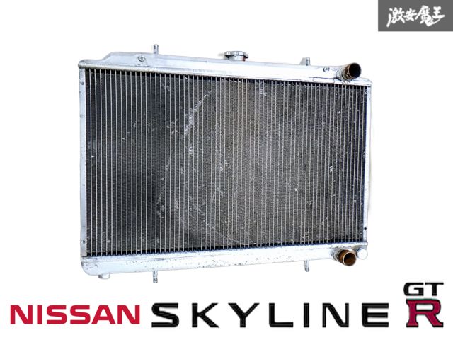 ウメオカ COOLMAX RADIATOR クールマックス BNR32 スカイライン GT-R アルミ3層 ラジエーター ラジエター 棚G-2